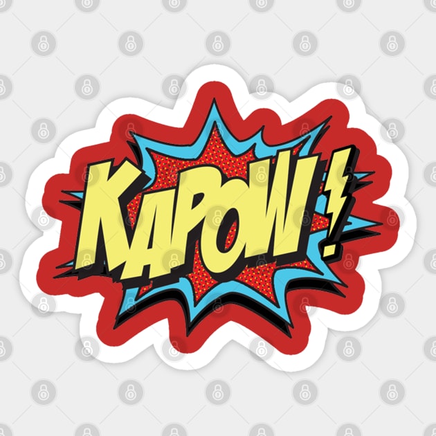 Kapow ! Sticker by ndmdigital